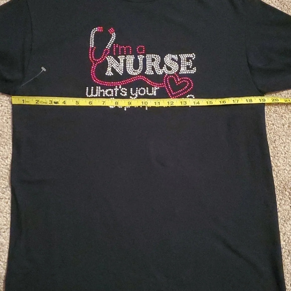 Gildan Women's I'm A Nurse Tee Shirt Top M - Picture 7 of 8